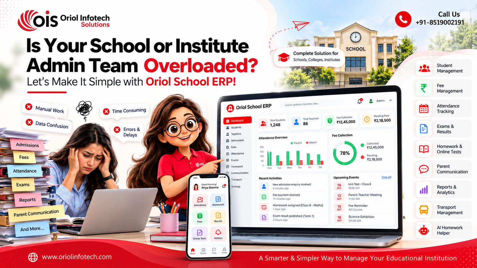 school & Institute ERP