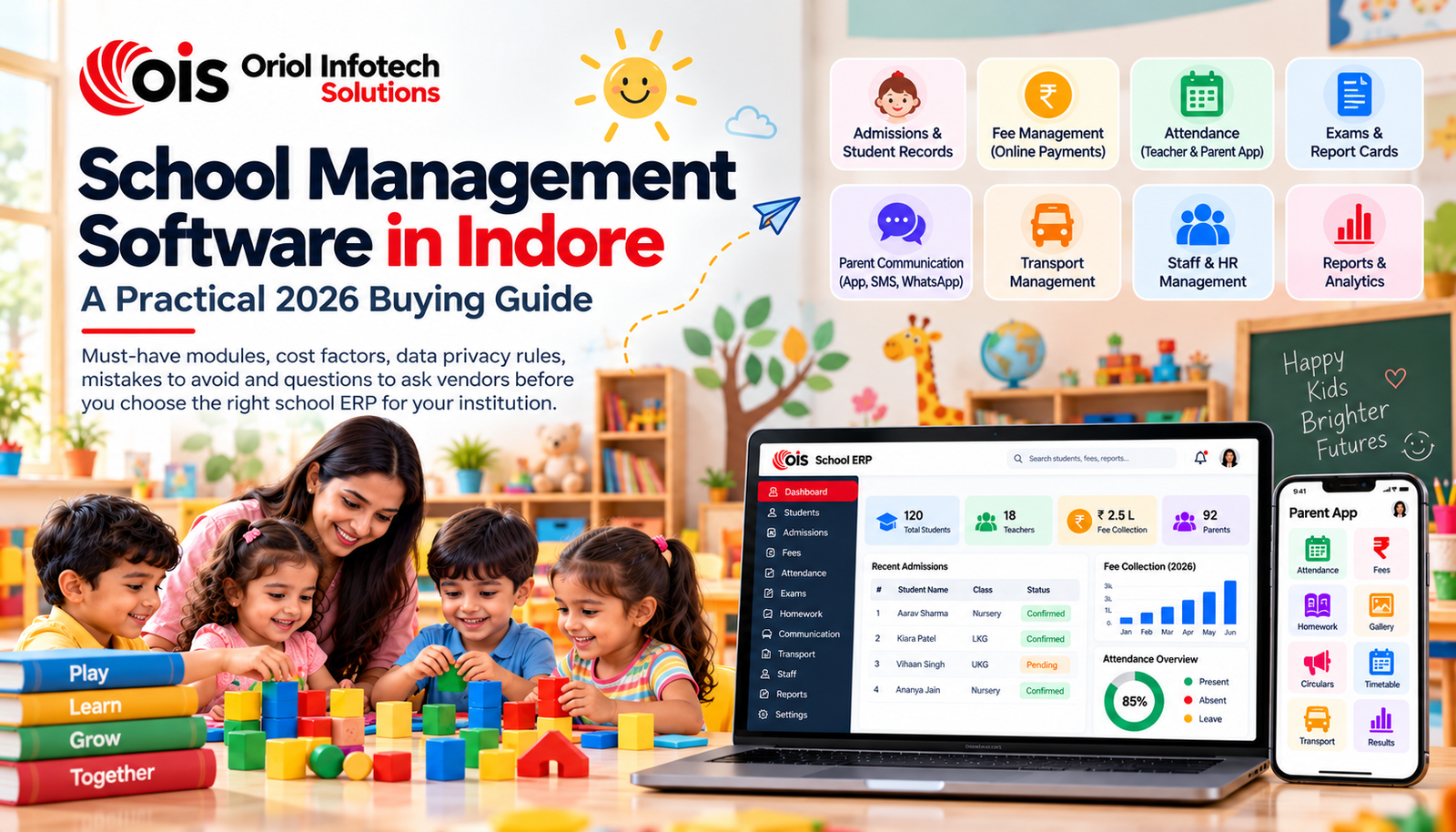 School Management Software in Indore: A Practical 2026 Buying Guide
