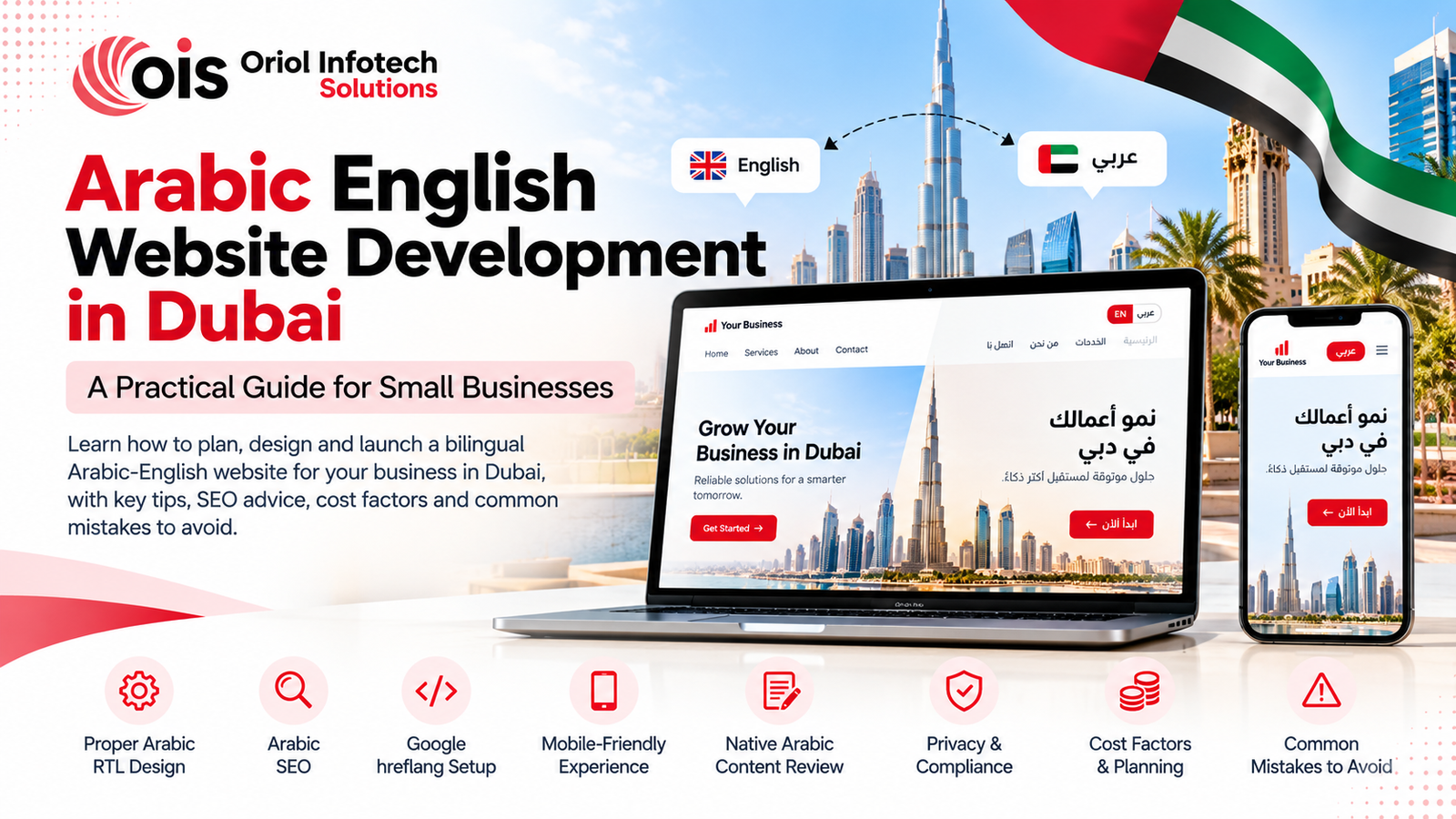 Arabic English Website Development in Dubai: A Practical Guide for Small Businesses